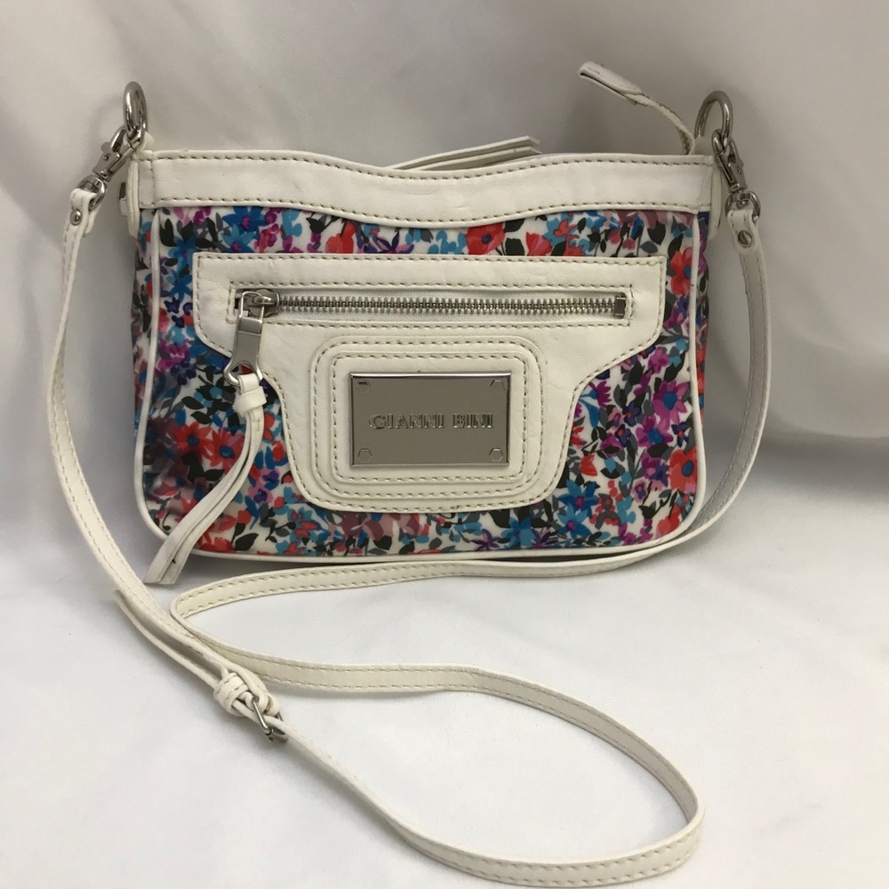 Gianni Bini floral clutch/crossbody